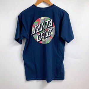 Santa Cruz‎ Skateboards Men's Primary Dot Classic Logo Crew Neck Size S